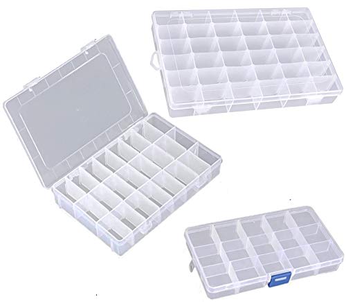 Jewellery Case Organiser with Adjustable Dividers